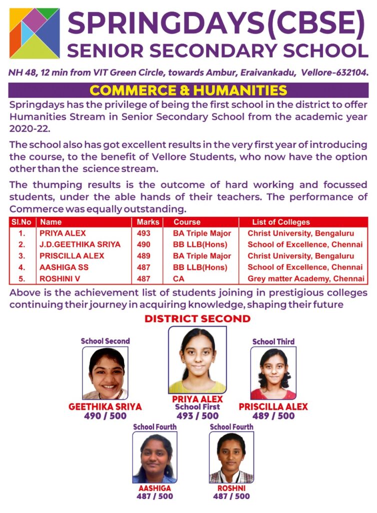 Commerce-Humanities